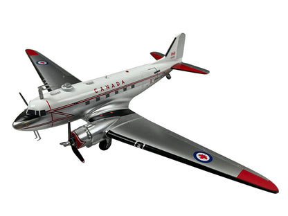 1/200 Inflight200 (IFDC3RCAF33) Douglas C47 (DC3) Dakota (12933) 1980's "Polished Aluminum, White & Day Glo Lightning Bolt Livery" Canadian Armed Forces (Limited Edition of ONLY 180) 2026 Release