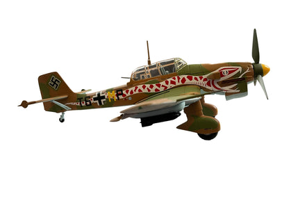 1/48 Armour/Franklin Mint (98133) Junkers JU87 Stuka B2 (T6+MP) Tan & Green Camo w/Desert Snake Livery 6./STG2 Reichs Luftwaffe (Limited Edition)