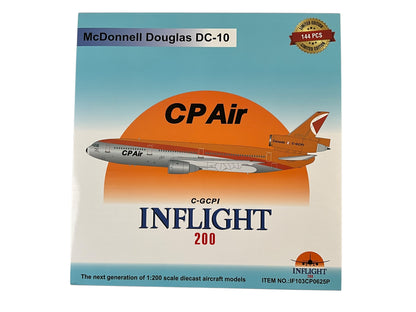 1/200 Inflight200 (IF103CP0625P) McDonnell Douglas DC10-30ER (C-GCPI) "Empress of Honolulu"CP Air (Limited Edition of Only 144) 2025 Release