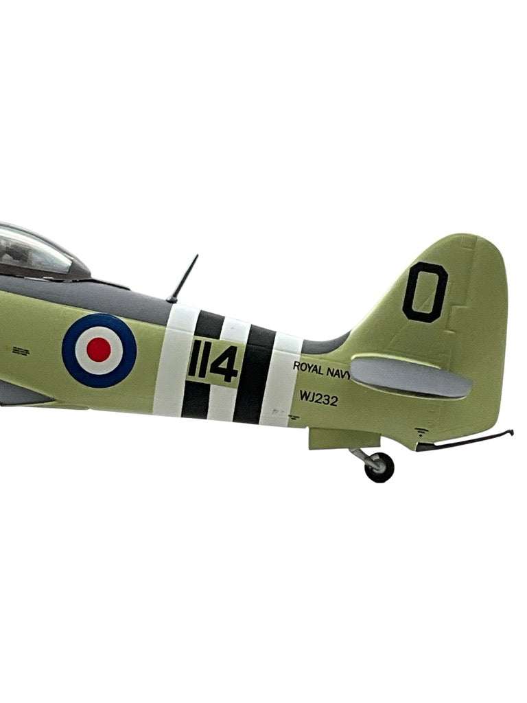 1/72 JC Wings (JCW-72-SFURY-001) Hawker Sea Fury FB.11 (114 / WJ232) flown by Korean War Mig15 Killer Peter "Hoagy" Carmichael, 802 Naval Air Sqdn, Royal Nay (Limited Edition of Only 600)