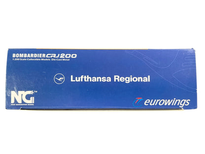 1/200 HYJL Wings Bombardier CRJ200 (D-ACRM) EuroWings for Lufthansa Regional (Limited Edition of Only 80)