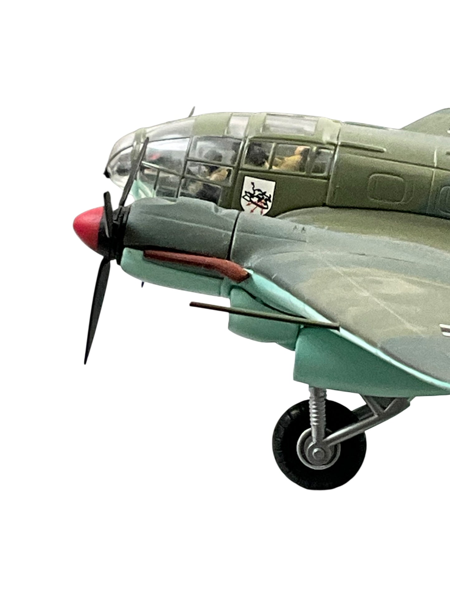 1/72 Corgi (AA33701) Heinkel He111H3 (V4+AM) "Battle of Britain" Aug 1940 Montidier, "Hindenburg" II./KG.1 Dritten Reich Luftwaffe (Limited Edition)