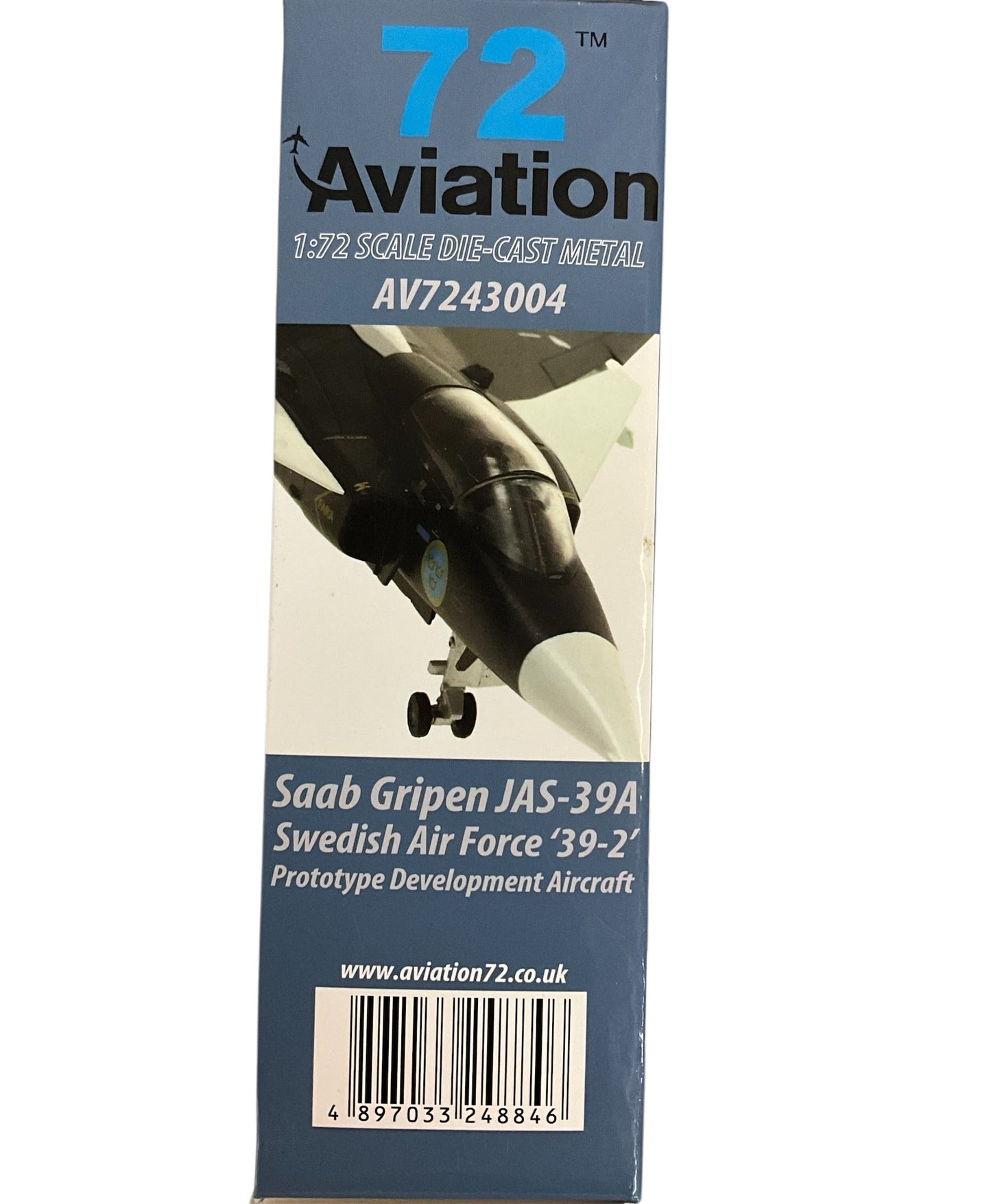 1/72 Aviation72 (AV72-43-004) Saab JAS39A Gripen (39-2) "#2 Prototype Development Aircraft" Swedish Air Force (Limited Edition of Only 360)