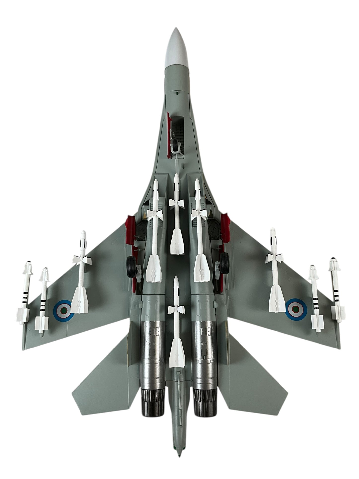 1/72 (Witty Wings) Sky Guardians (WTW-72-014-008) Sukhoi SU27 Flanker-B (White 21) Green/Tan/Grey Splotch Pattern Camo, Chirchik AB, 59th Fighter-Bomber Aviation Regiment, Uzbek Air Force (Limited Edition) 2001 Release