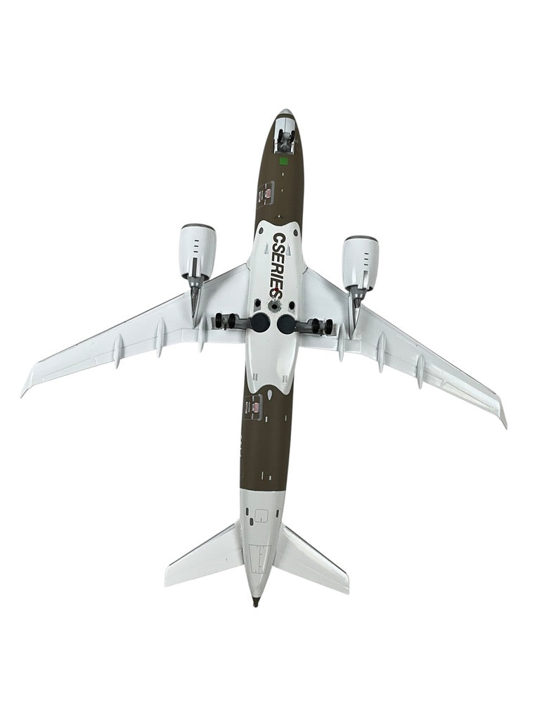 1/200 JC Wings (LH2056) Bombardier CS100 C-Series (C-GWYD) "FTV2" Primer Livery. Bombardier (Limited Edition)