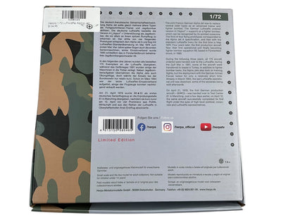 1/72 Herpa (580465) Dornier AlphaJet-A (98+33) Erpobungsstelle 61, Manching  Deutsche Bundes Luftwaffe (Limited Edition)