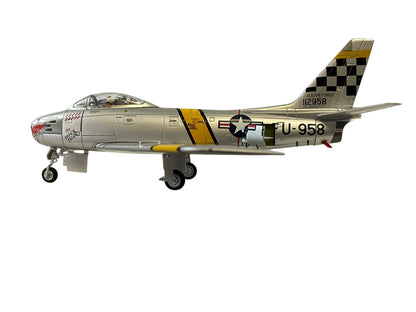 1/200 HobbyMaster (HA4313) North American F86F Sabre (FU958) "the Paper Tiger" flown by Captain Harold E. Fischer (10 Kills) 39th FS, U.S.A.F. Suwon AB, South Korea 1953 (limited Edition of Only 600)