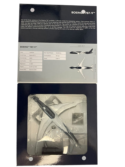 1/200 Gemini200 (G2DLH1483) Boeing B787-9 Dreamliner (D-ABPU) Berlin "100 Year Lufthansa Anniversary Livery" 2026 Lufthansa (Limited Edition) 2026 Release