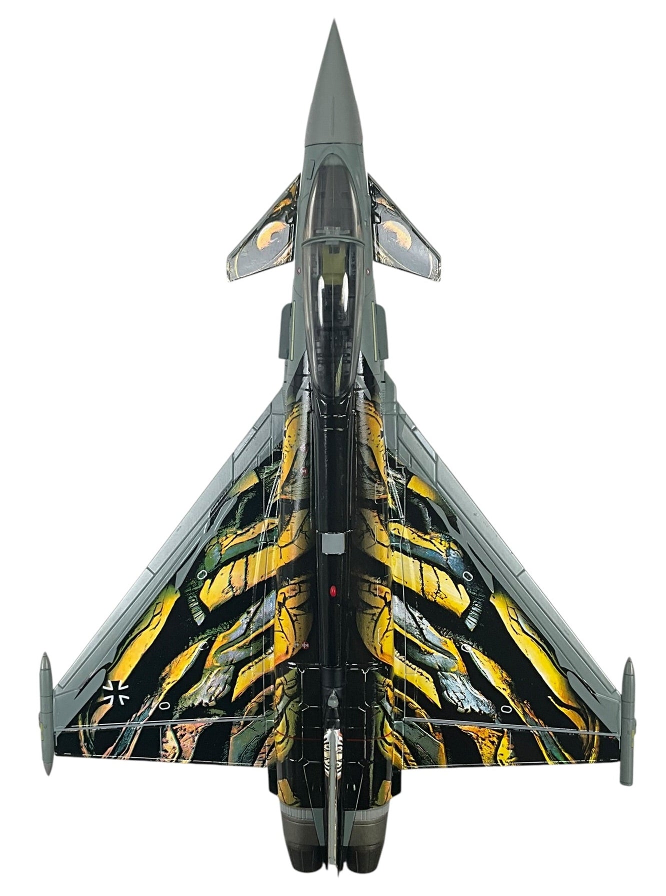1/72 HobbyMaster (HA6631) EuroFighter EF2000 Typhoon-S (30+74) "Castle Tiger" Tactical Air Wing 74 (TaktLwG 74) "Bavarian Tigers" Deutsche Bundes Luftwaffe (Limited Edition)