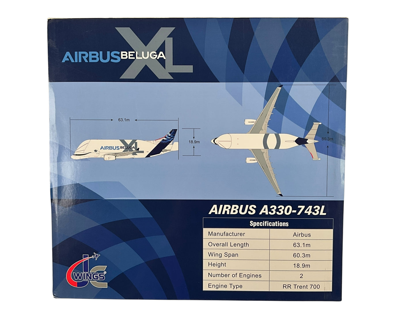 1/200 JC Wings (LH2227) Airbus A330-743L BelugaXL (F-WBXL) Airbus Transport International(Limited Edition)