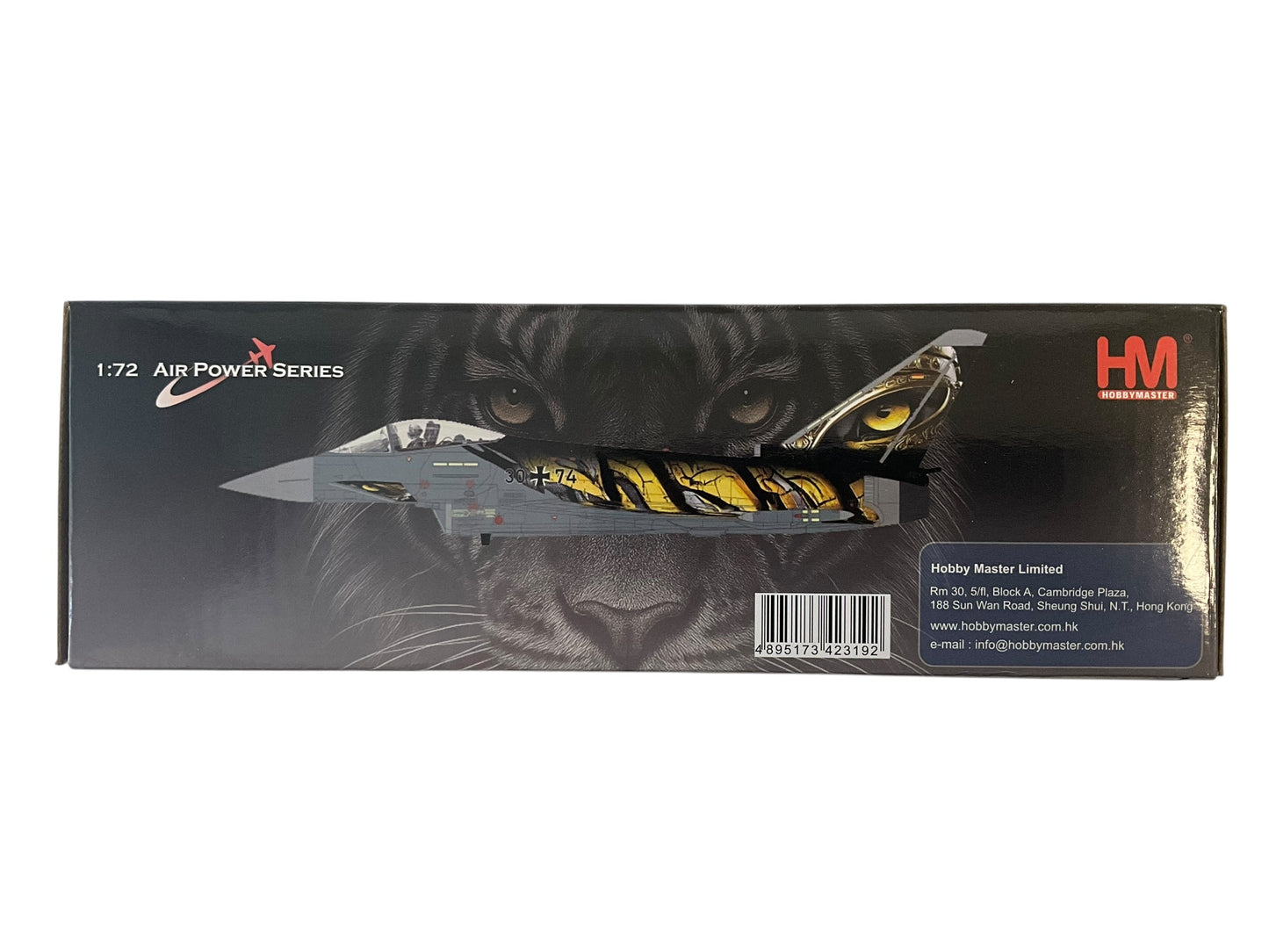 1/72 HobbyMaster (HA6631) EuroFighter EF2000 Typhoon-S (30+74) "Castle Tiger" Tactical Air Wing 74 (TaktLwG 74) "Bavarian Tigers" Deutsche Bundes Luftwaffe (Limited Edition)