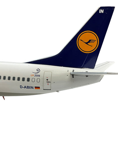 1/200 JC200 (XX2381) Boeing B737-500 (D-ABIN) "Langenhagen"- DLH 6th Livery with Football Nose - Lufthansa (Limited Edition)
