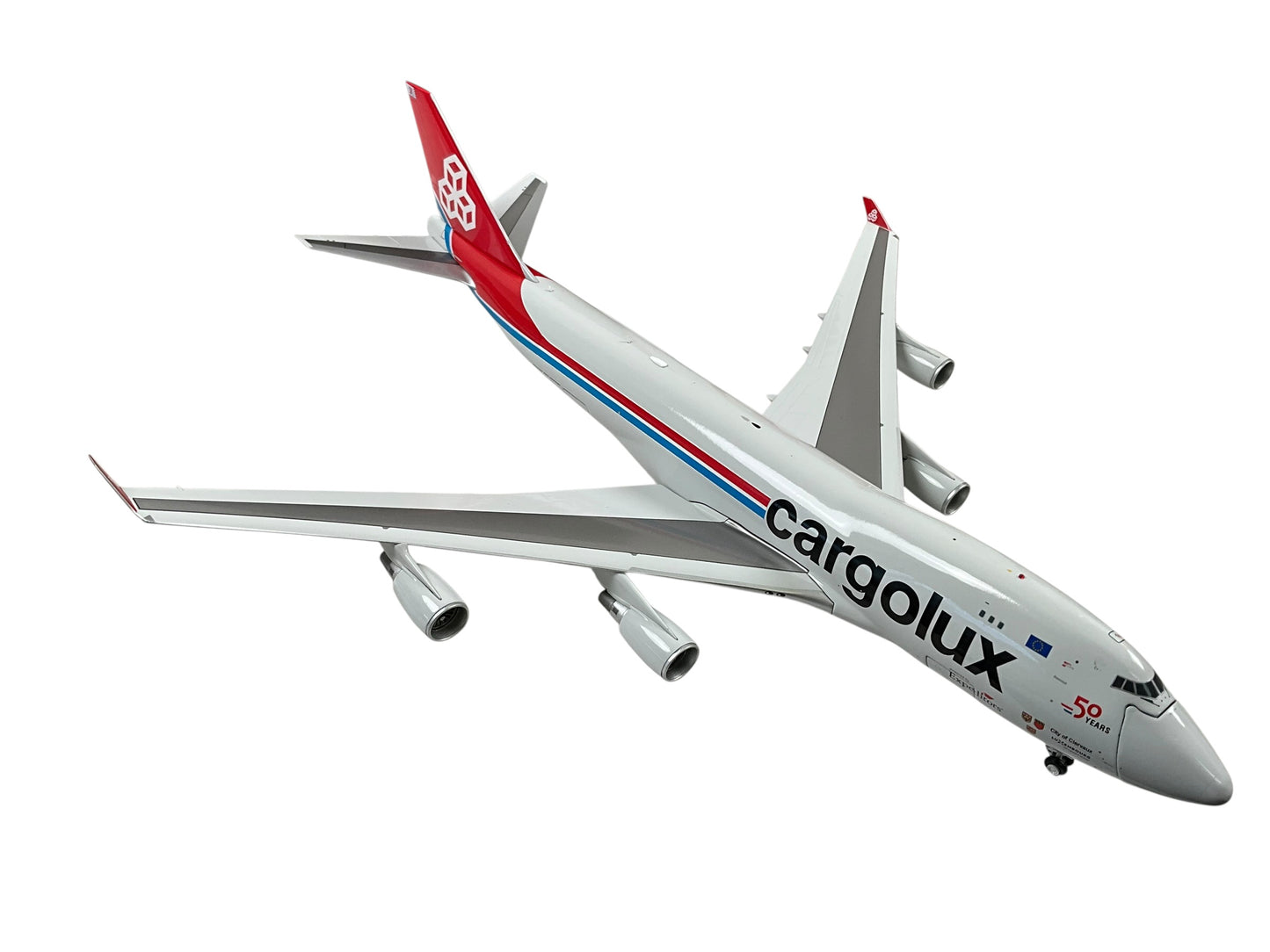 1/200 Gemini200 (G2CLX933) Boeing B747-400ERF (LX-LCL) "Interactive Series" Cargolux (Limited Edition) 2021 Release