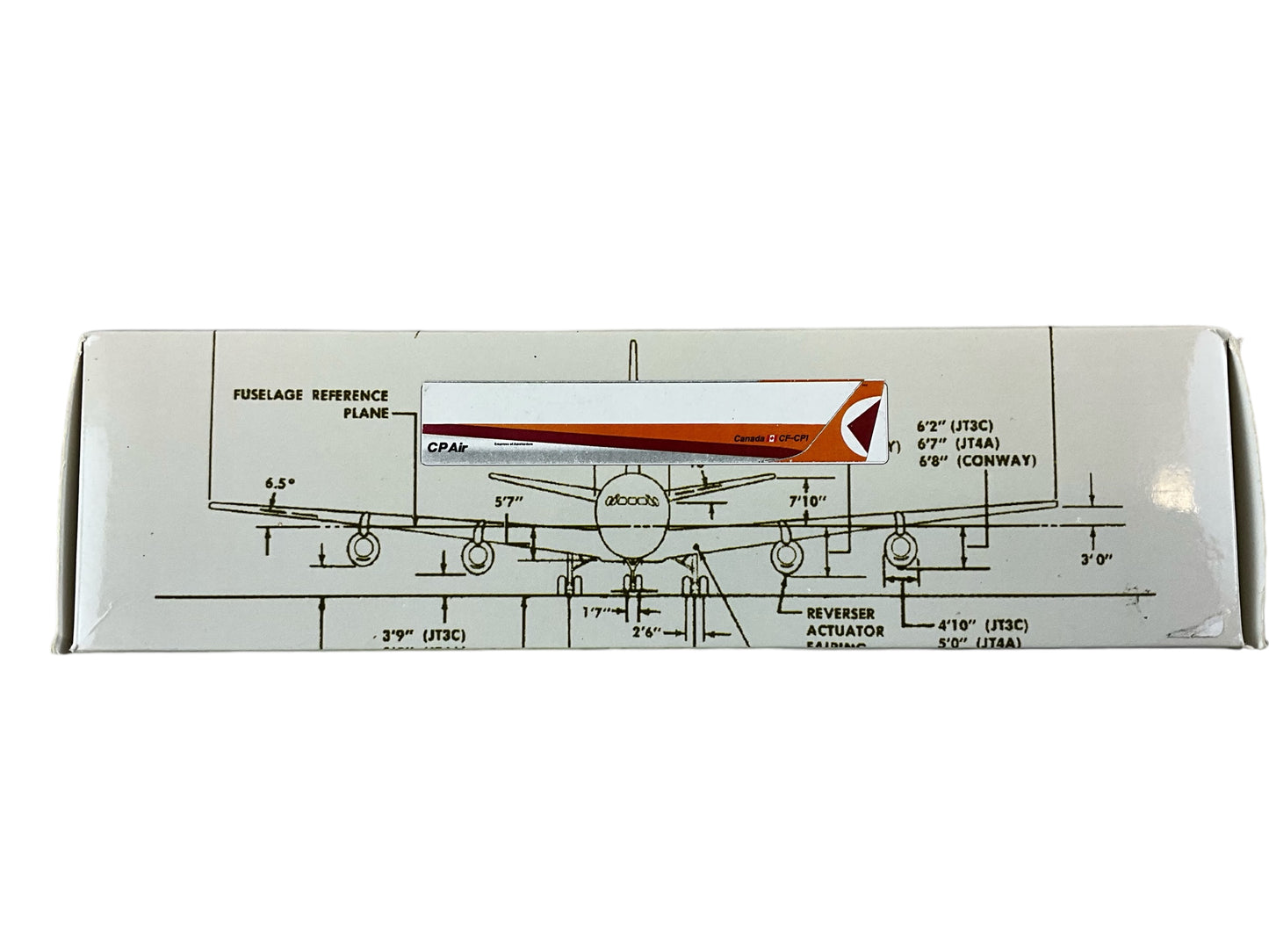 1/200 AeroClassics200 Douglas DC8-43 Empress of Hong Kong CP-Air (Limited Edition of Only 90)