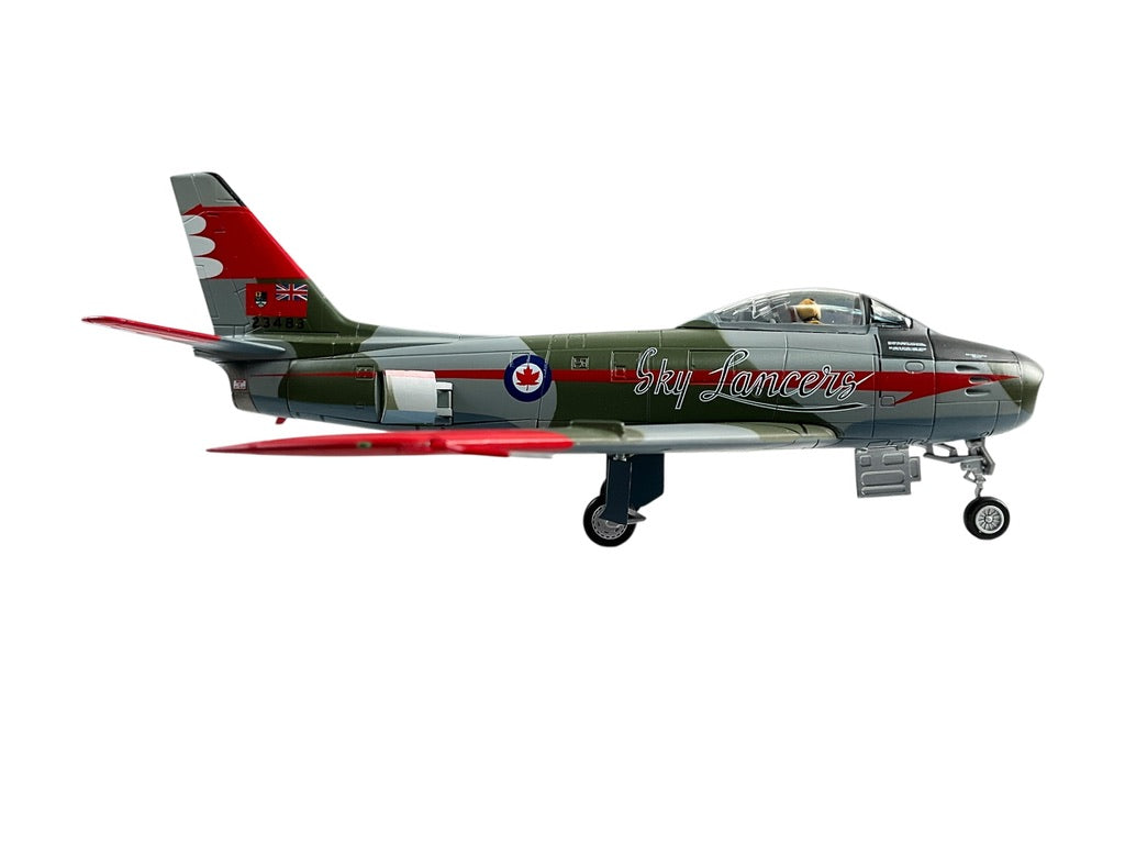1/72 HobbyMaster (HA4325) North American F-86E (Canadair CL13 Sabre Mk.6) Sabre (23483) "Skylancers" Aerobatic Display Team R.C.A.F. 1956 (Limited Edition)