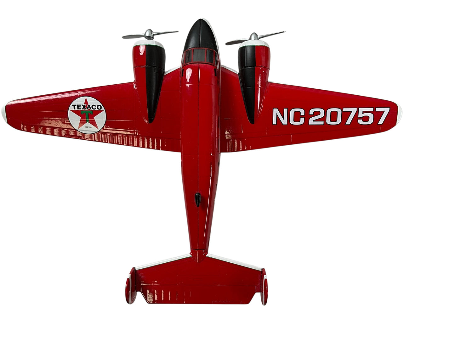 1/48 (Liberty Classics) Wings of Texaco (CP7151) 1945 Beechcraft18 (NC20757) "Twin Beech" #22 in the Series Special, Red Edition, Texaco (Limited Edition) 2014 Release