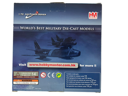 1/200 HobbyMaster (HA4307) North American F86F Sabre (FU513) flown by Major James Jabara (22 Kills) 334 FS U.S.A.F. Kimpo AB,  South Korea July 1953 (Limited Edition of Only 500)