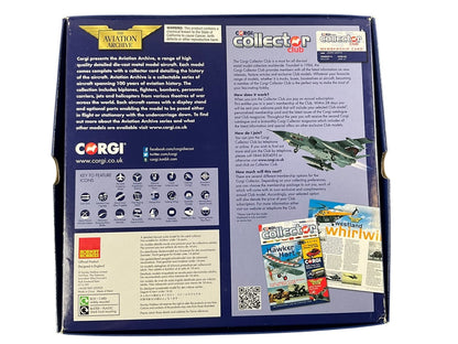 1/48 Corgi (AA38109) Sopwith F.1 Camel (B6491) flown by Flt/Lt Lloyd S, Breadner Naval 3 Sqdn R.N.A.S. Bray Dunes Aerodrome, France, 1918 (Limited Edition #0864 of Only 1000)