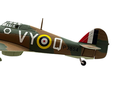 1/72 Corgi (49101) Hawker Hurricane Mk.1 (P3854 / VY-Q) flown by Sqdn.Ldr. Peter Townsend 65 Sqdn. R.A.F. (Limited Edition) 2000 Release