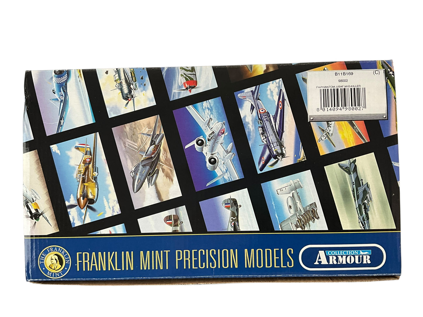 1/48 Franklin Mint/Armour (B11B169) McDonnell F4C Phantom II (AF40829) "SCAT-XXVII" flown by Colonel Robin Olds (16 Kills) Vietnam War (Limited Edition)