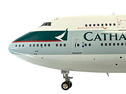 1/200 Blue Box (BBOX-CX-01 / BBOX-CATH-889) Boeing B747-400 (B-HOW)  "Asia's World City - Hong Kong" Cathay Pacific (Limited Edition 200 to 250 units) 2013 Release