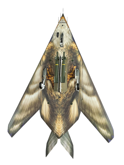 1/48 Franklin Mint (B11F023) Lockheed F117 Nighthawk (Stealth) "CUSTOM Hawk" Livery U.S.A.F. (Limited Edition)