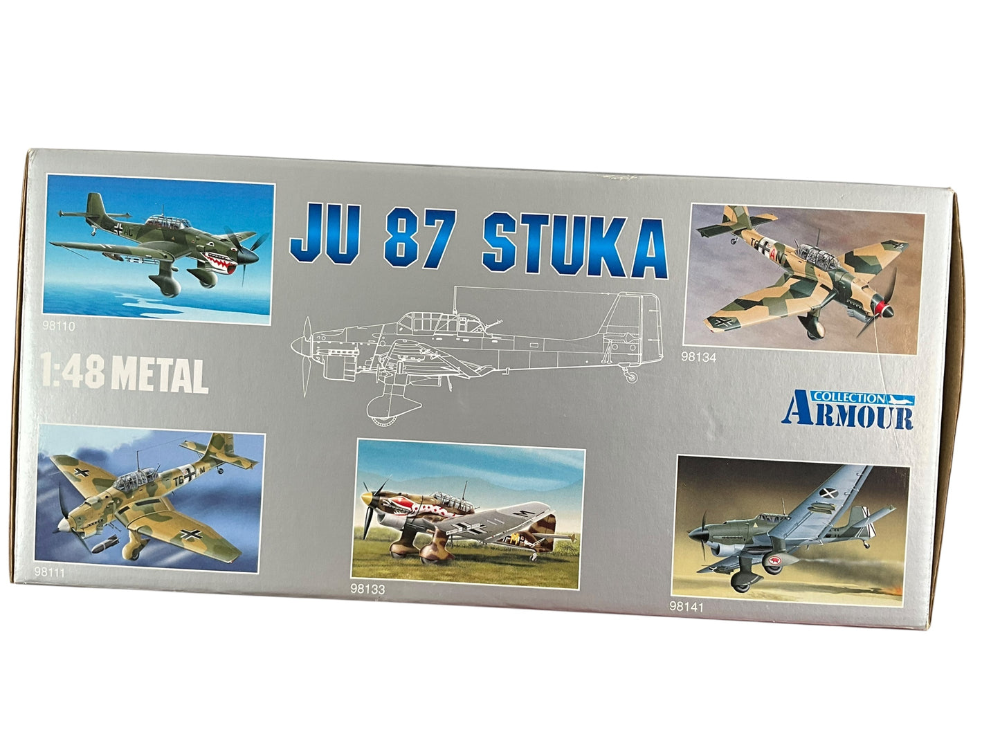 1/48 Armour/Franklin Mint (ART.98096/B11B262) Junkers JU87B Stuka (S1+GK) Tan Desert Camo WWII Deutsche Reich Luftwaffe (Limited Edition)