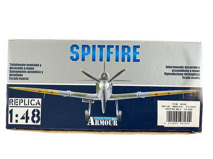 1/48 Armour/Franklin Mint (98160) Supermarine Spitfire MK.V (RS+T) flown by WWII Ace W/C R.S. Tuck 124 Sqdn R.A.F. (Limited Edition)