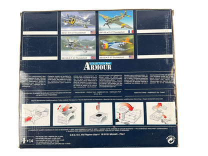 1/48 Armour/Franklin Mint (98146) Republic P47D Thunderbolt (HV+A - 226418) flown by Colonel Francis "Gabby" Gabreski WWII Fighter "ACE" 61FS, 56FG, U.S.A.A.F. (Limited Edition)