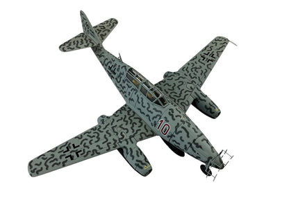 1/72 Corgi (AA35709) Messerschmitt Me262B-A/U1 Schwalbe (W/NR 110635 "Red 10") OberLeutnant Kurt Welter (63 Kills) 10/NJG 11 WWII Reich's Luftwaffe (Limited Edition #0681 of Only 1000)