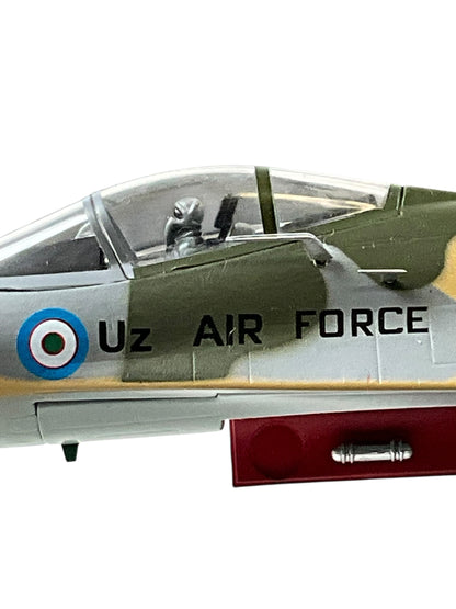 1/72 (Witty Wings) Sky Guardians (WTW-72-014-008) Sukhoi SU27 Flanker-B (White 21) Green/Tan/Grey Splotch Pattern Camo, Chirchik AB, 59th Fighter-Bomber Aviation Regiment, Uzbek Air Force (Limited Edition) 2001 Release