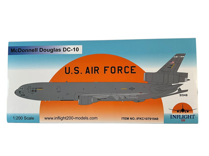 1/200 Inflight200 (IFKC10791948) McDonnell Douglas KC10A Extender (91948) Travis AFB ,North Carolina, 60 AMW & 349 AMW, AMC, U.S.A.F. (Limited Editio of Only 240) 2025 Release