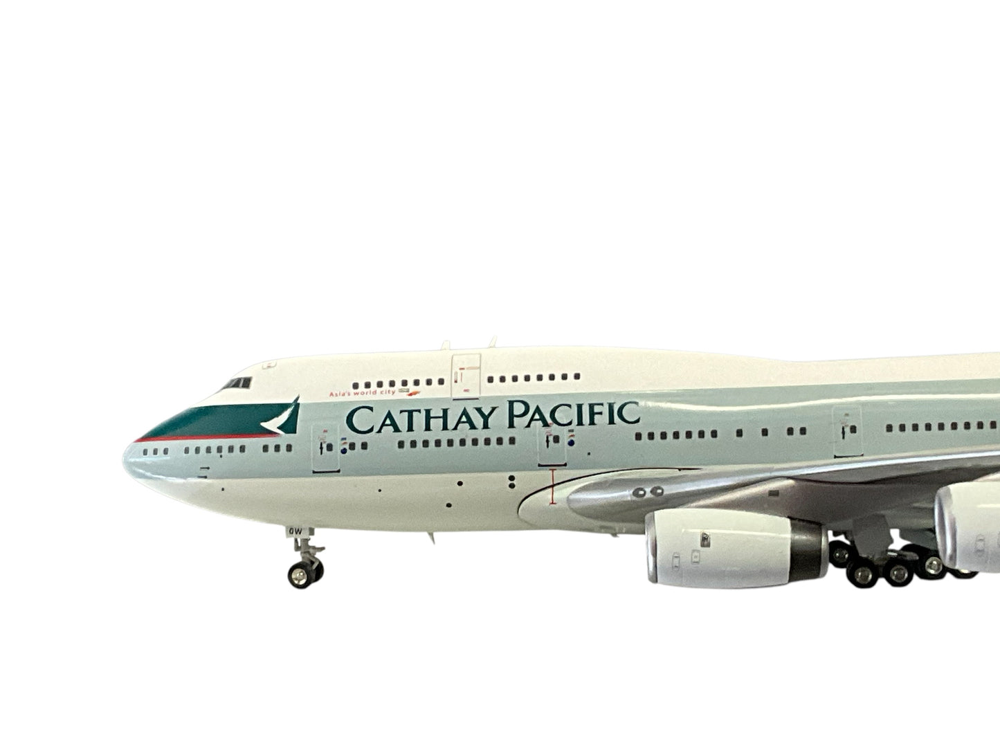 1/200 Blue Box (BBOX-CX-01 / BBOX-CATH-889) Boeing B747-400 (B-HOW)  "Asia's World City - Hong Kong" Cathay Pacific (Limited Edition 200 to 250 units) 2013 Release