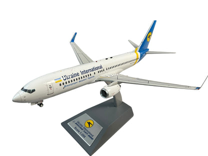 1/200 (Inflight200) J-Fox (JF-737-8-032) Boeing B737-800 (UR-UIA) Ukraine International Airlines (Limited Edition) 2020 Release