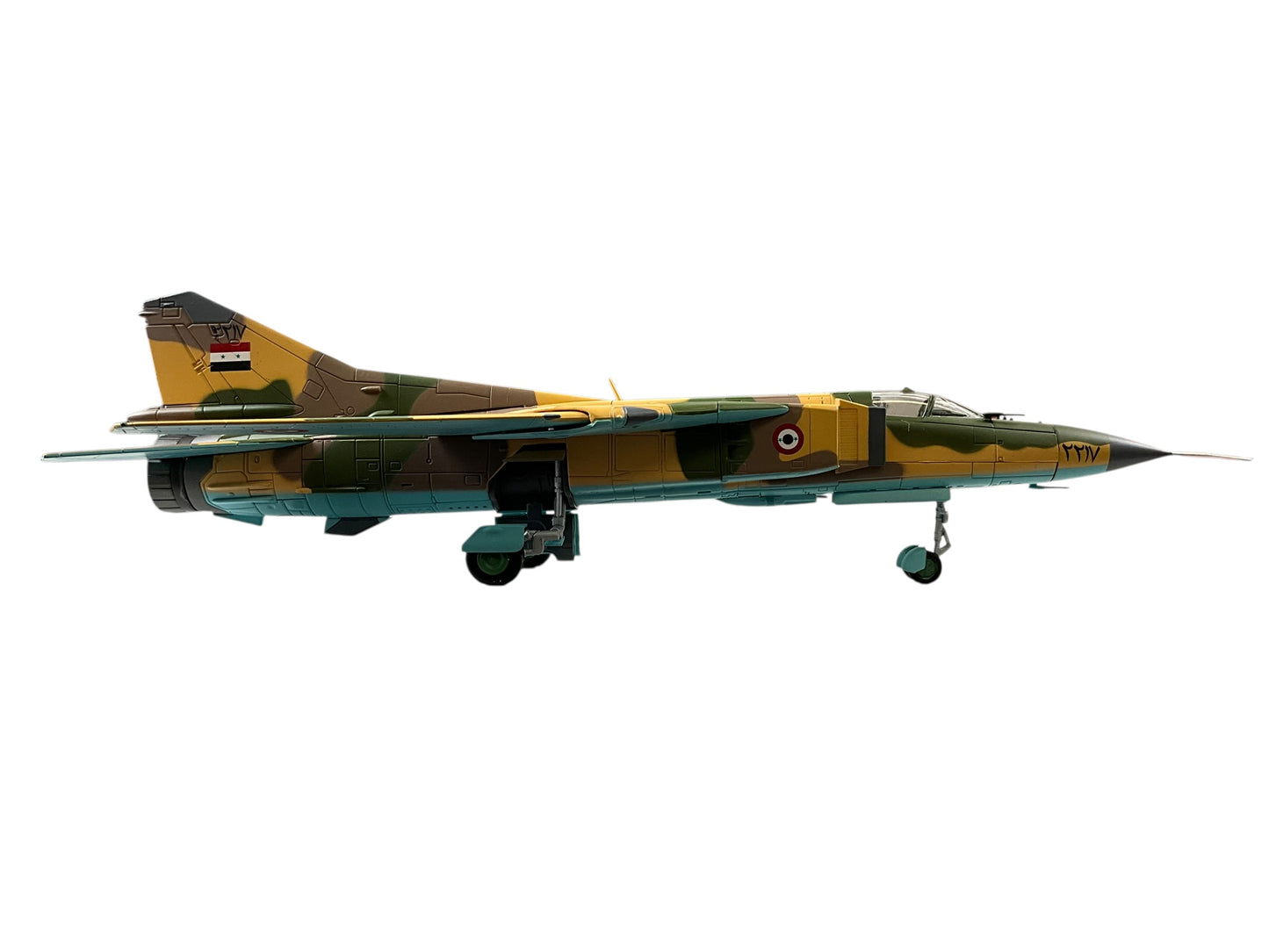 1/72 HobbyMaster (HA5304) Mikoyan MiG23MS Flogger-E "IAF F4E Killer" flown by Capt. al-Masry, April 19th 1974, Syrian Arab Air Force (Limited Edition)