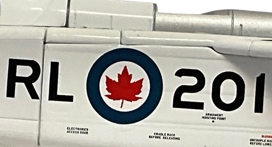 1/72 (HobbyMaster) Canadian Warplane Heritage Museum (CWH003) Avro (Canada) CF105 Arrow (25201) RL201 First Flight by Jan ZURAKOWSKI Mar-25, 1958 (Limited Edition of 3500)