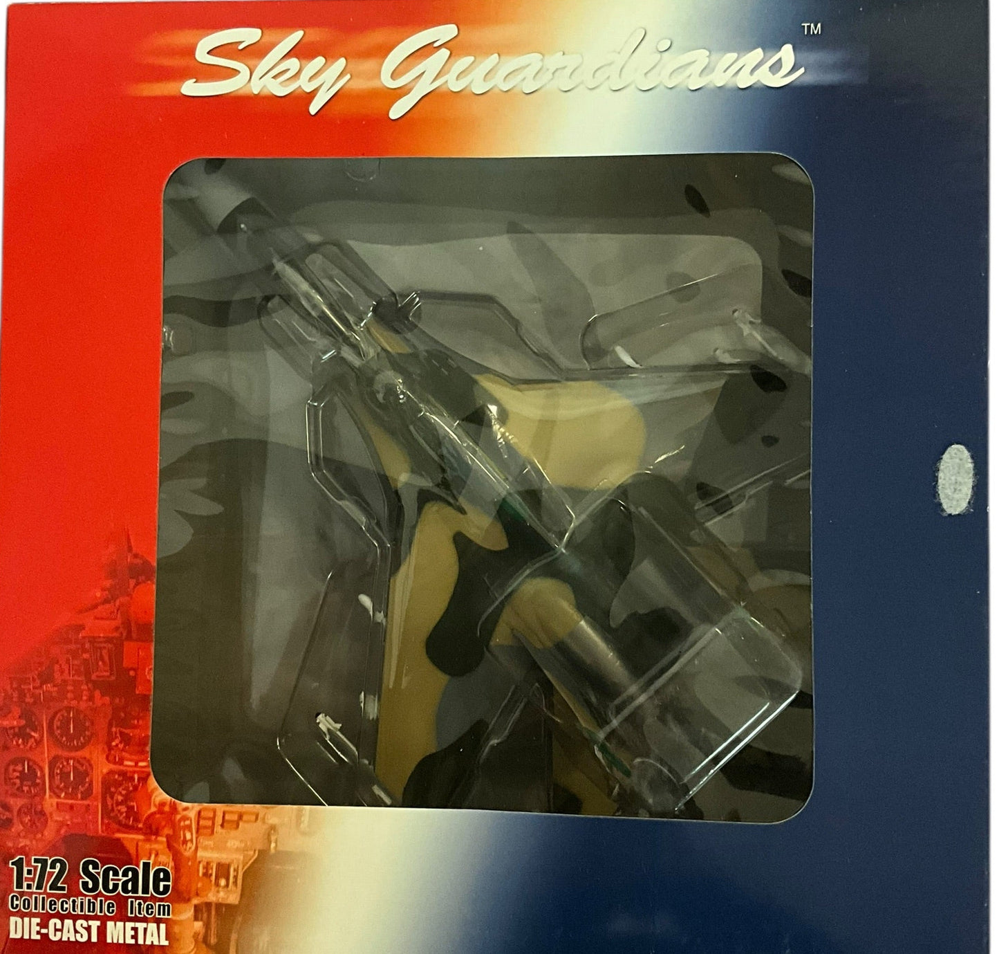 1/72 (Witty Wings) Sky Guardians (WTW-72-014-008) Sukhoi SU27 Flanker-B (White 21) Green/Tan/Grey Splotch Pattern Camo, Chirchik AB, 59th Fighter-Bomber Aviation Regiment, Uzbek Air Force (Limited Edition) 2001 Release