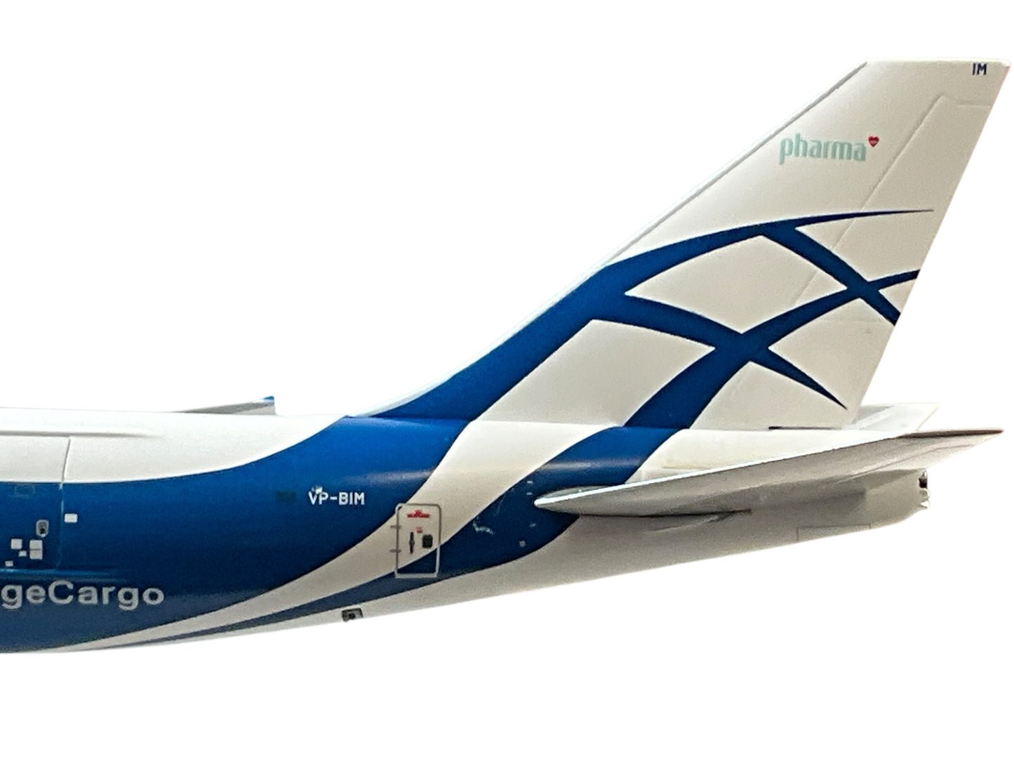 1/200 Gemini200 (G2ABW934) Boeing B747-400F (VP-BIM) "ABC pharma" (Interactive Series) AirBridge Cargo (limited Edition) 2021 Release