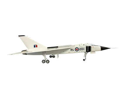 1/72 (HobbyMaster) Canadian Warplane Heritage Museum (CWH003) Avro (Canada) CF105 Arrow (25201) RL201 First Flight by Jan ZURAKOWSKI Mar-25, 1958 (Limited Edition of 3500)