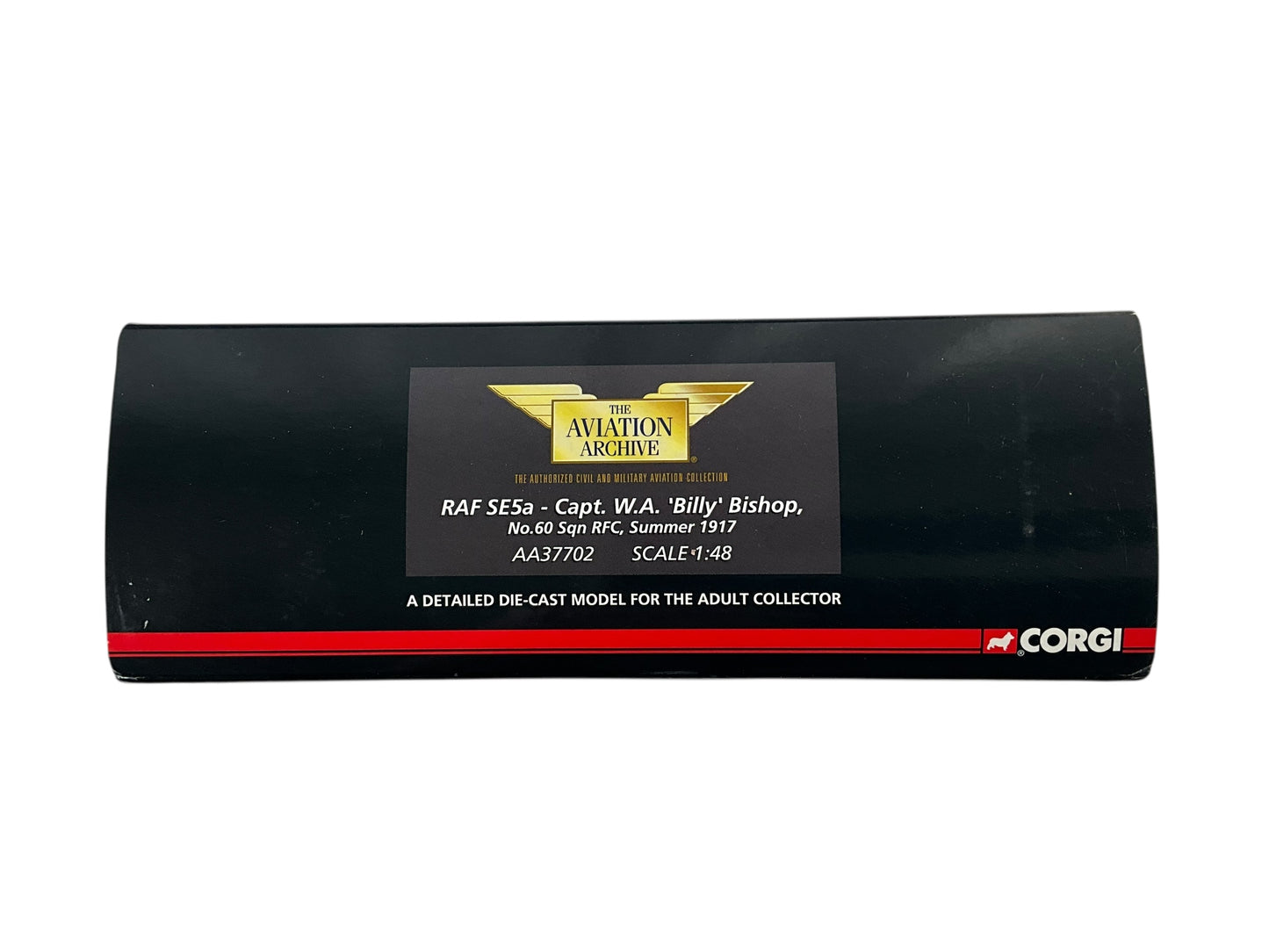 1/48 Corgi (AA37702) Royal Aircraft Factory SE5a (A8936) flown by Capt. W.A. "Billy" Bishop (Allies Ace of Aces with 72 Kills) No,80 Sqdn R.F.C. (Limited Edition of Only 3710)