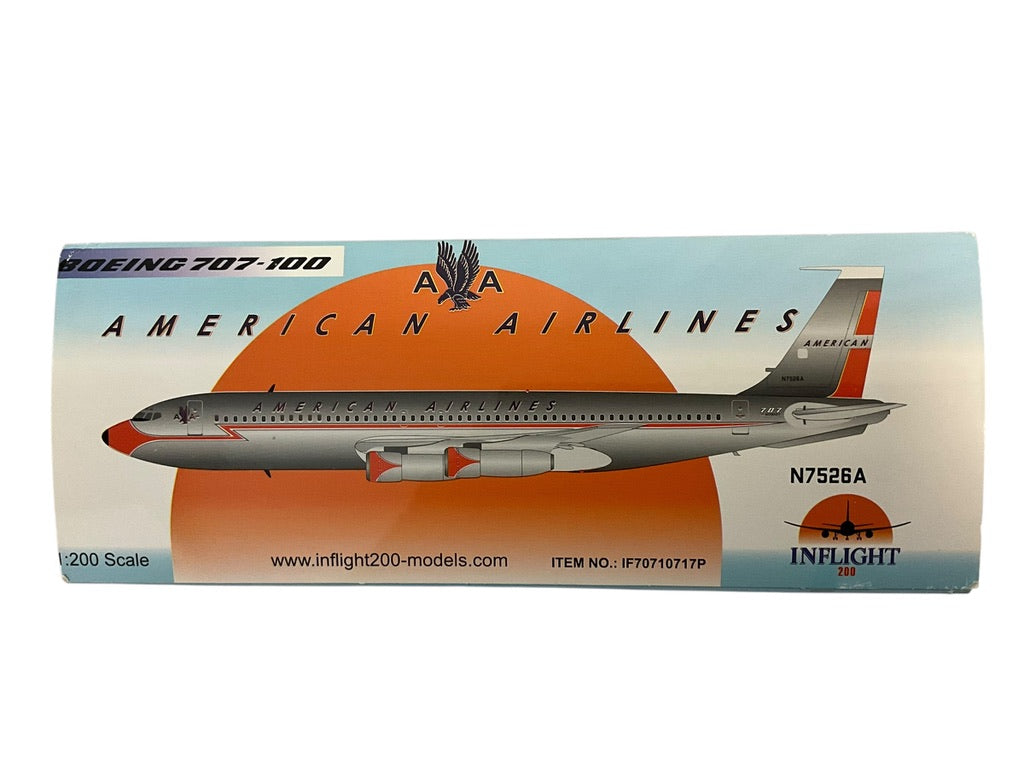 1/200 Inflight200 (IF70710717P) Boeing B707-100 (N7526A) "FlagShip Livery" American Airlines  (Limited Edition)