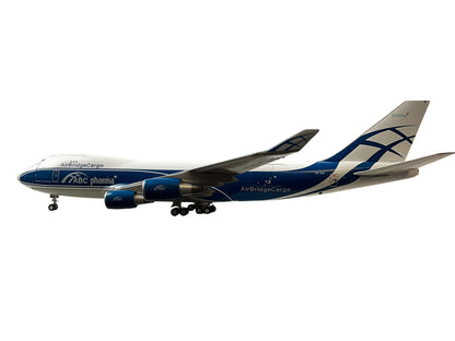 1/200 Gemini200 (G2ABW934) Boeing B747-400F (VP-BIM) "ABC pharma" (Interactive Series) AirBridge Cargo (limited Edition) 2021 Release