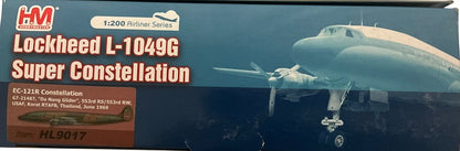 1/200 HobbyMaster (HL9017) Lockheed EC-121R Constellation (67-21487) "Da Nang Glider" June 1969, Korat RTAFB, Thailand, 553rd RS, 553rd RW. U.S.A.F. (Limited Edition of 500)