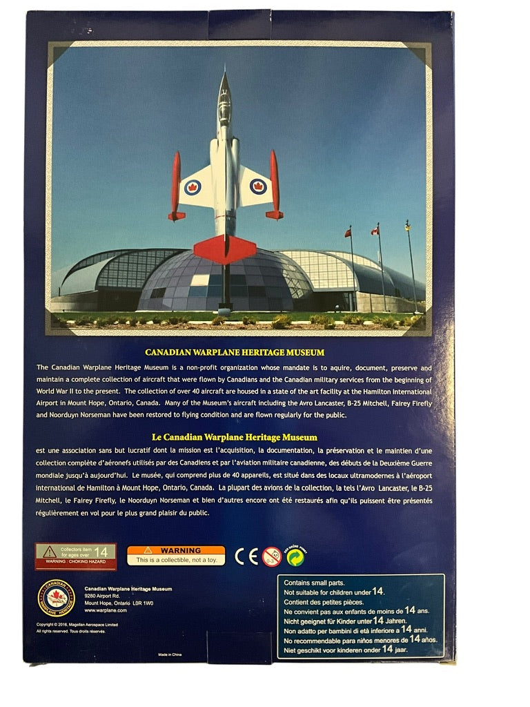 1/72 (HobbyMaster) Canadian Warplane Heritage Museum (CWH005) Avro (Canada) CF105 Arrow (25204) RL204 (Limited Edition of ONLY 1000)