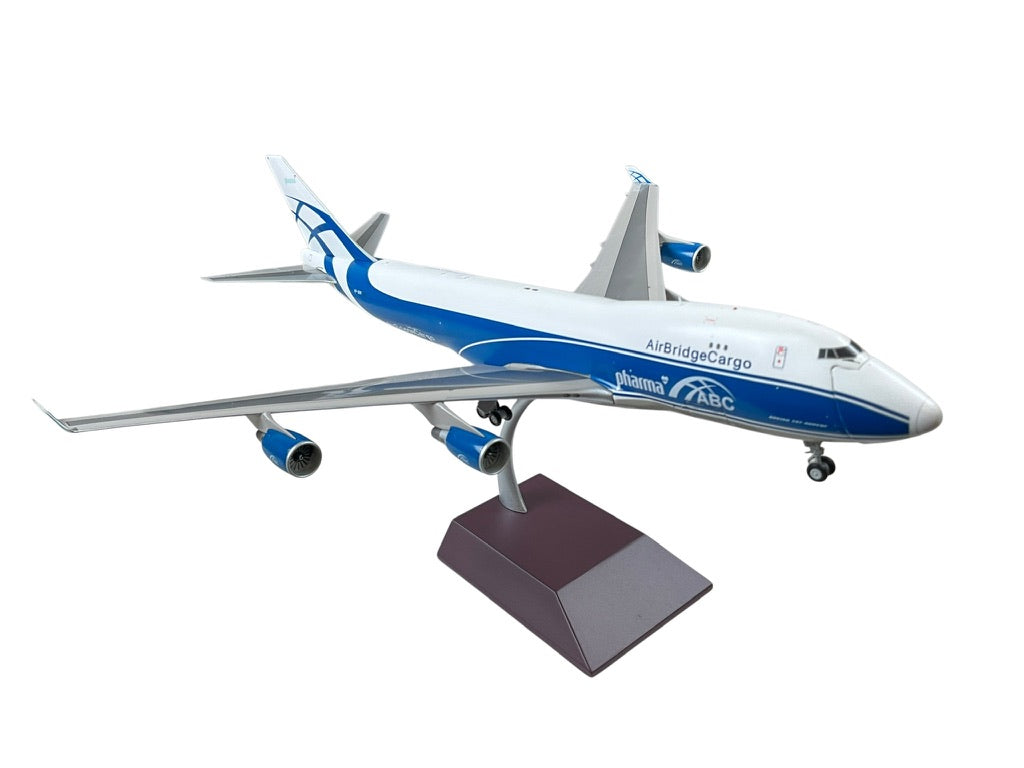 1/200 Gemini200 (G2ABW934) Boeing B747-400F (VP-BIM) "ABC pharma" (Interactive Series) AirBridge Cargo (limited Edition) 2021 Release