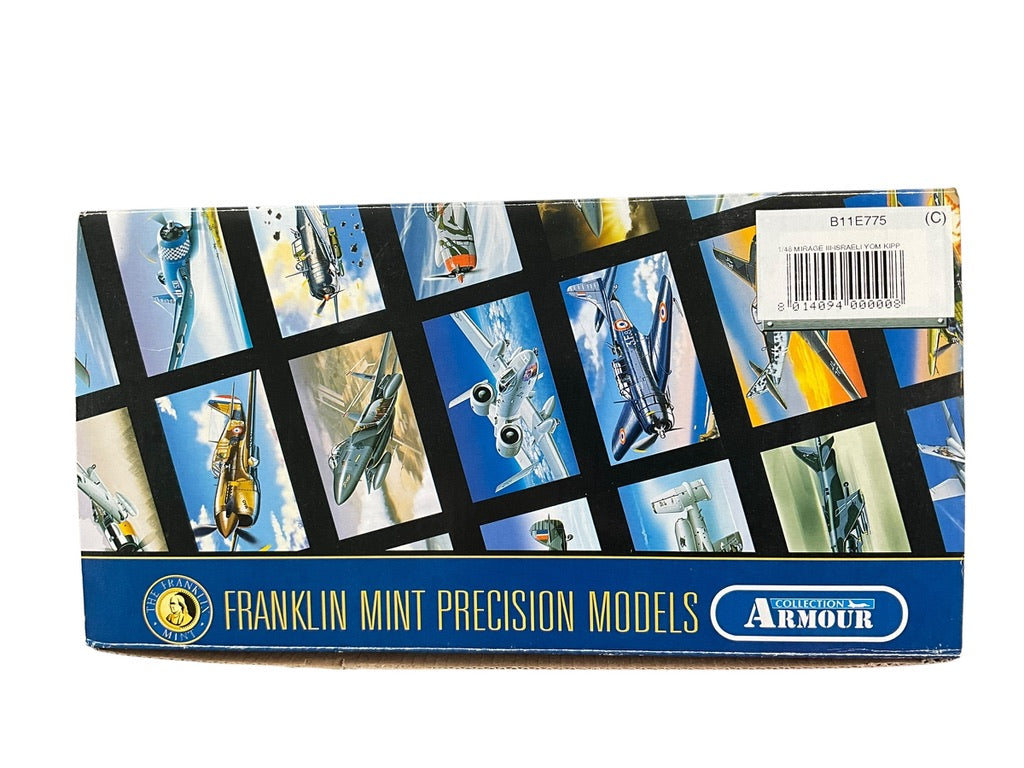 1/48 Franklin Mint/Armour (B11E775) Dassault Mirage IIIC (159) Yom Kippur War (13 Kills) , 101st Sqdn "Tayeset", Israeli Air Force 1973 (Limited Edition)