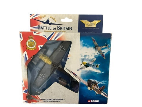 1/72 Corgi (49201) Messerschmitt Bf109E flown by Hauptmann Hans "Vati" von Hahn JG3 "Udet" Drittes Reich Luftwaffe (Limited Edition) 2000 Release