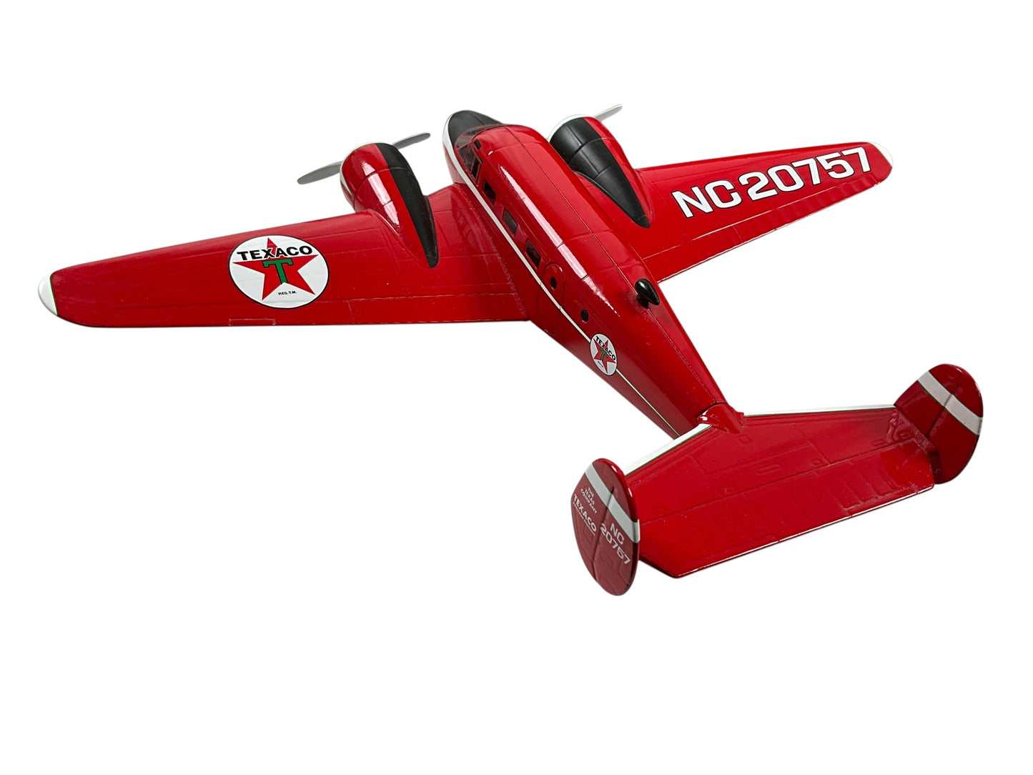 1/48 (Liberty Classics) Wings of Texaco (CP7151) 1945 Beechcraft18 (NC20757) "Twin Beech" #22 in the Series Special, Red Edition, Texaco (Limited Edition) 2014 Release