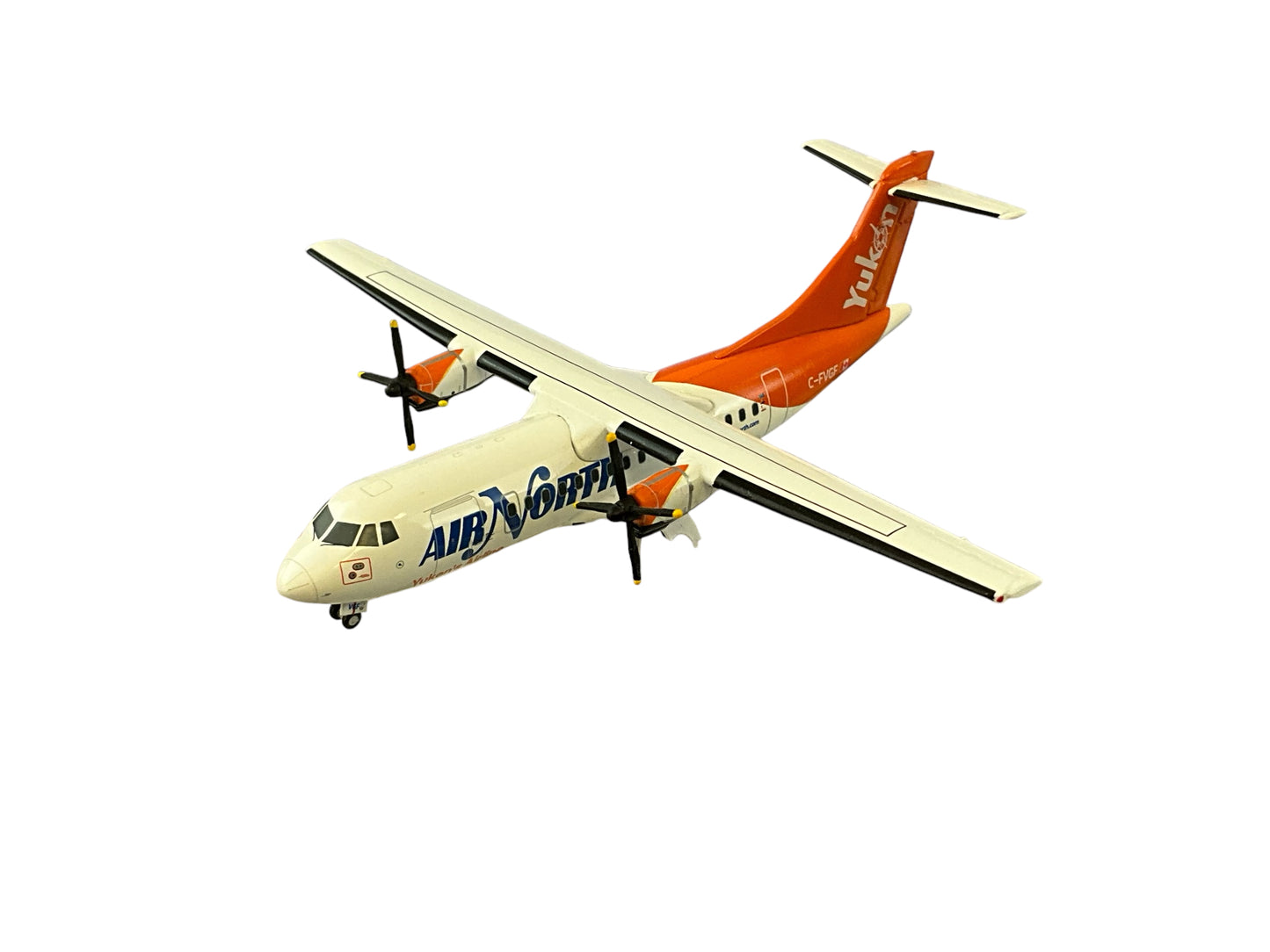 1/200 Gemini200 (G2ANT595) ATR42-300  (C-FVGF) "Yukon's Airline" Air North (Limioted Edition)