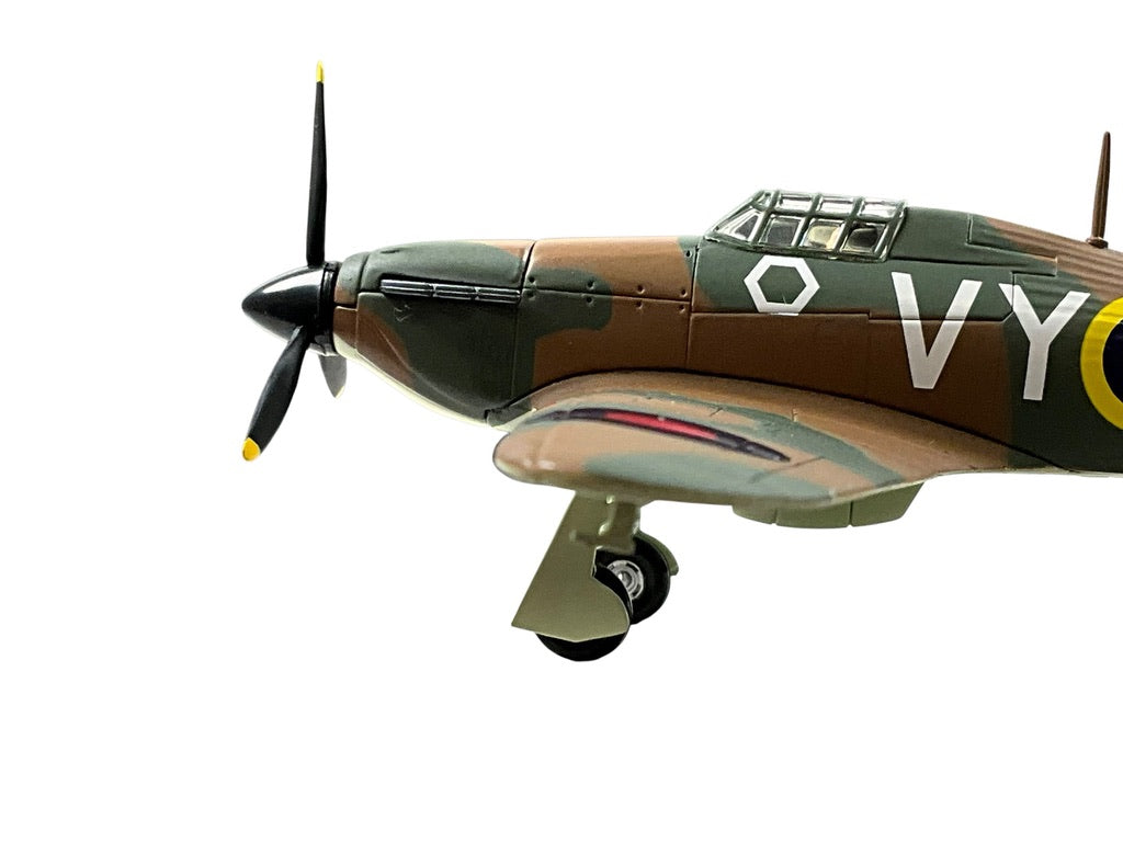 1/72 Corgi (49101) Hawker Hurricane Mk.1 (P3854 / VY-Q) flown by Sqdn.Ldr. Peter Townsend 65 Sqdn. R.A.F. (Limited Edition) 2000 Release